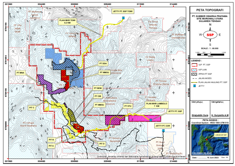 Peta Topografi Ippkh Pt Ssp Pdf