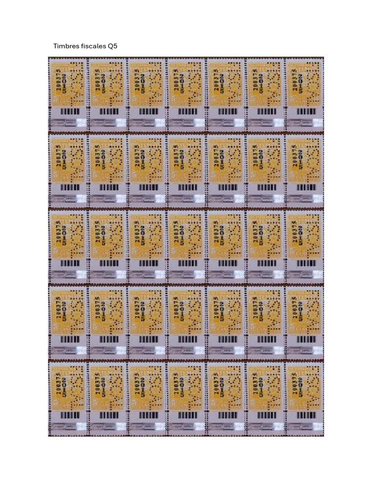 Timbres 2 | PDF