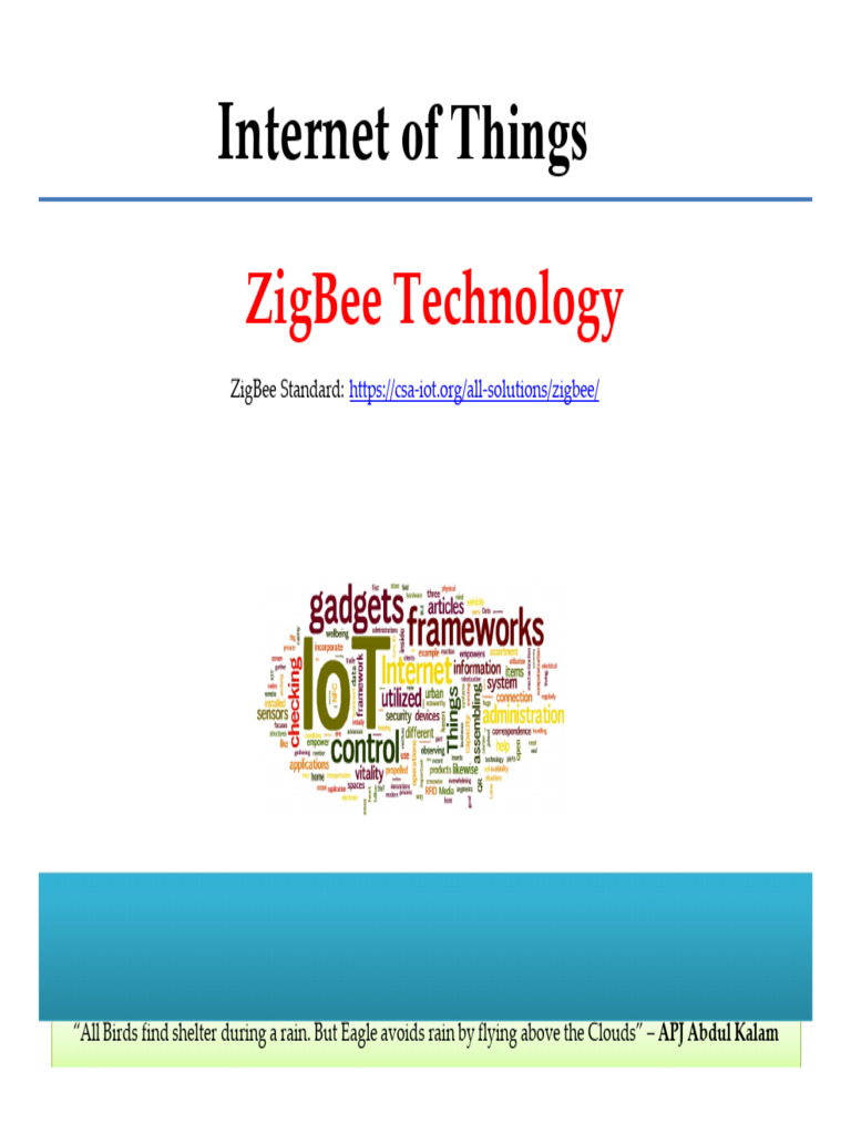 ZigBee 8.0.2: IoT Connectivity Solution | PDF | Computer Network | Networks
