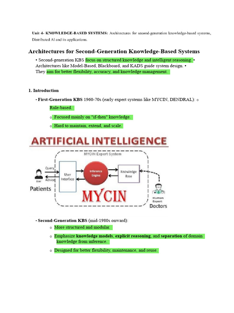 Specific Topics of AI Utu Unit 4 | PDF | Artificial Intelligence ...