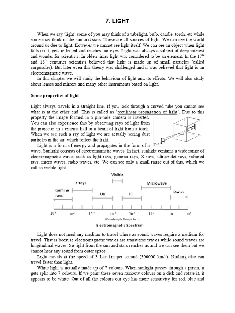 Understanding Light: Properties and Effects | PDF | Solar Eclipse | Light