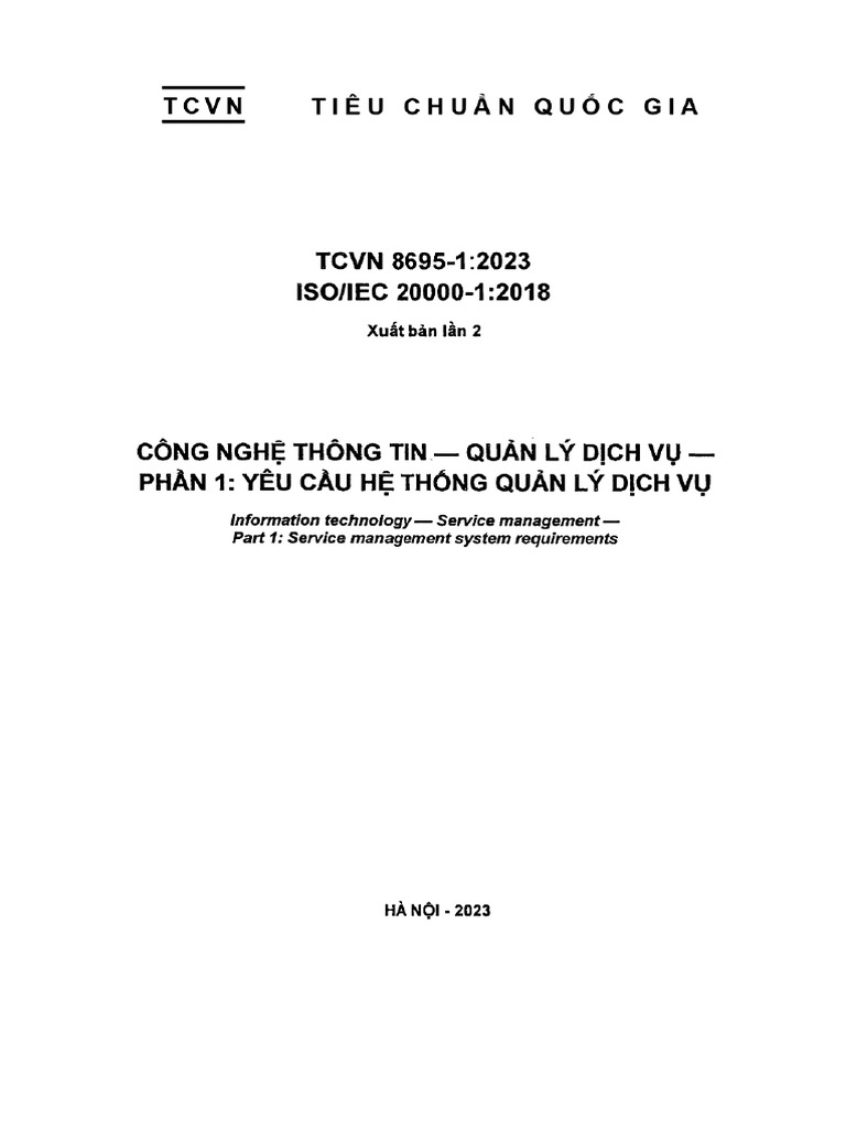Tiêu Chuẩn Việt Nam-TCVN 8695-1-2023 | PDF