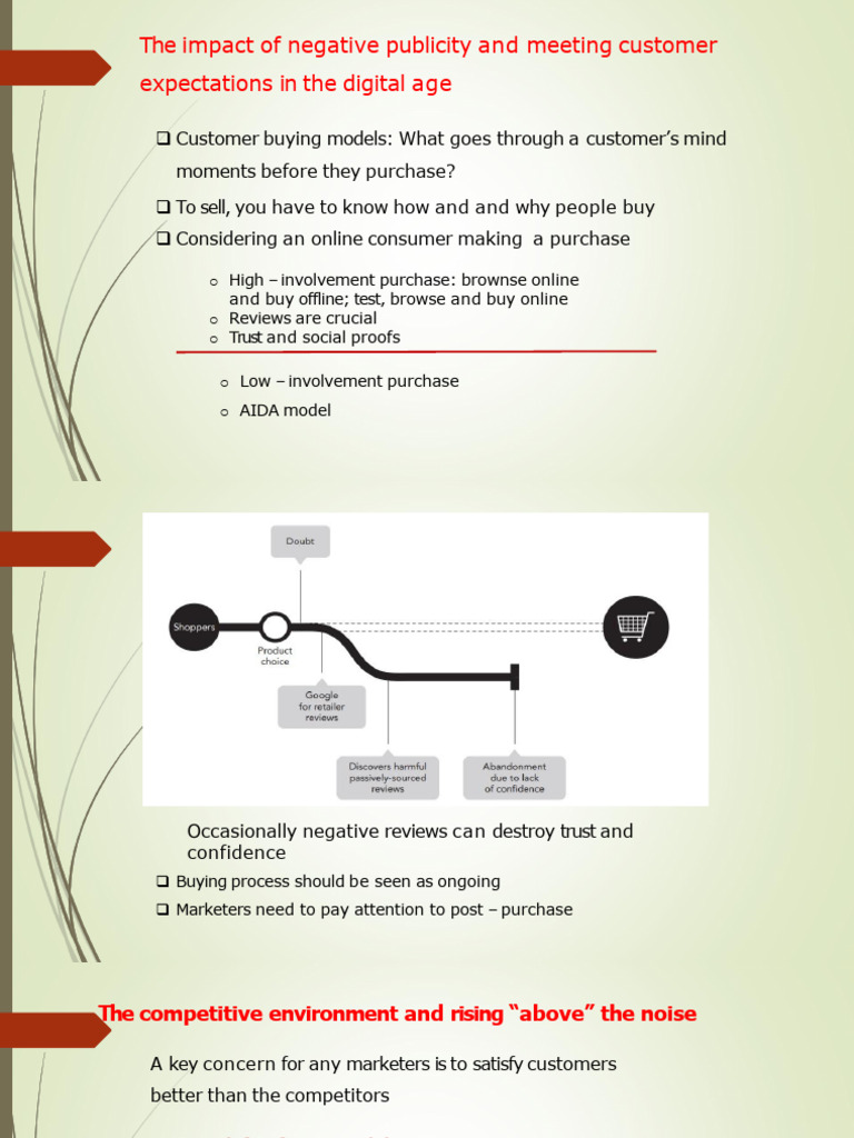 Negative Publicity and Customer Trust | PDF | Marketing | Customer