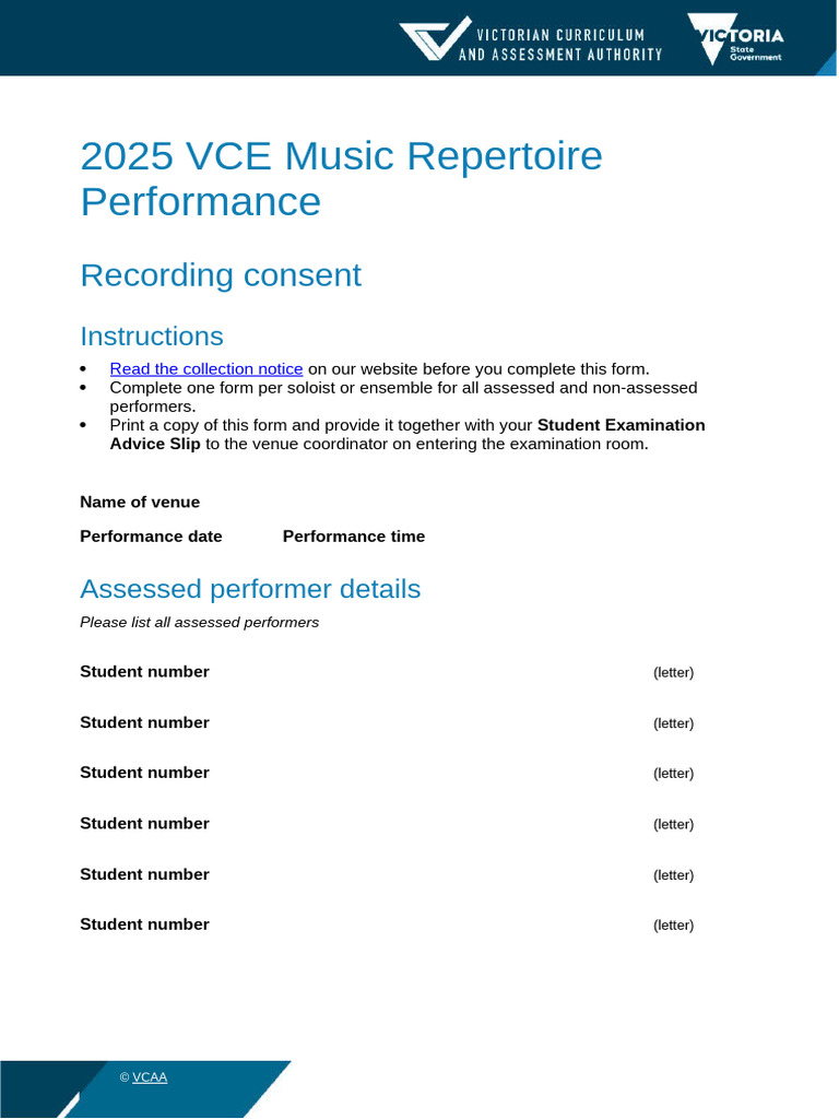 2025musicrepperf Recording Consent | PDF