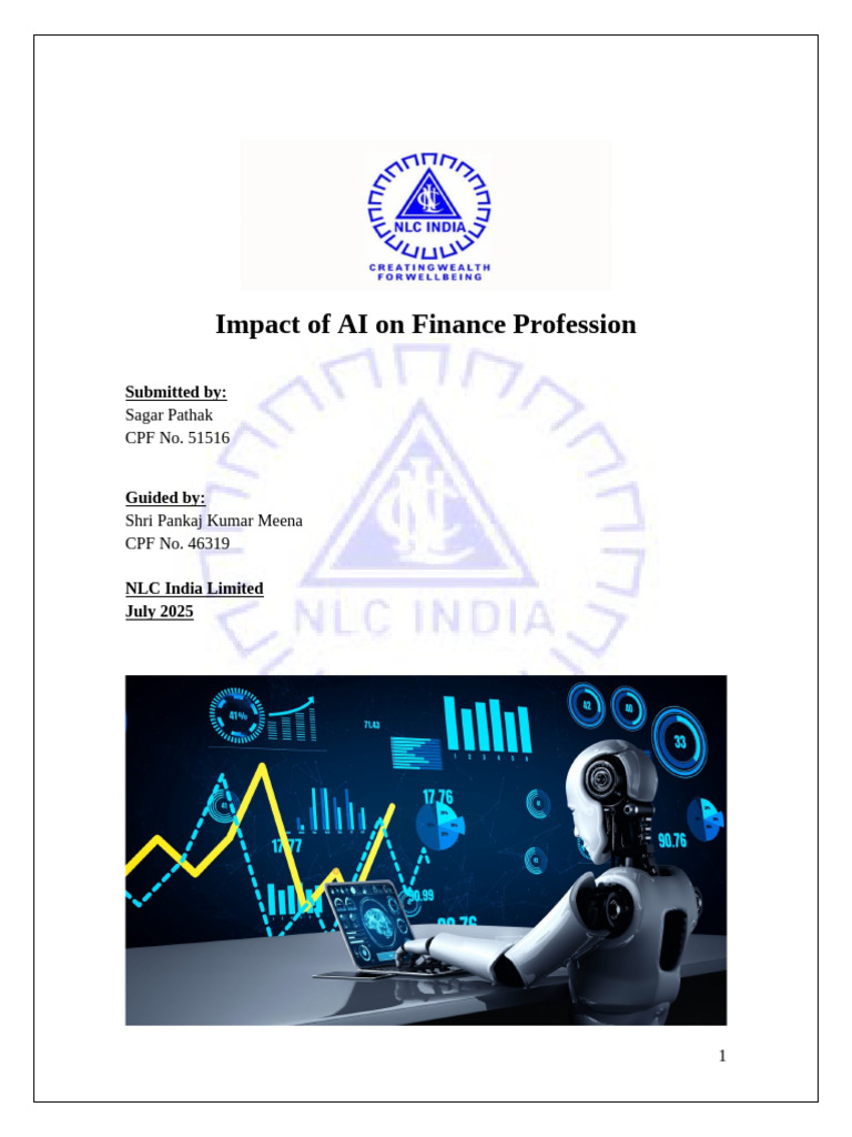 AI's Transformative Role in Finance | PDF | Artificial Intelligence ...