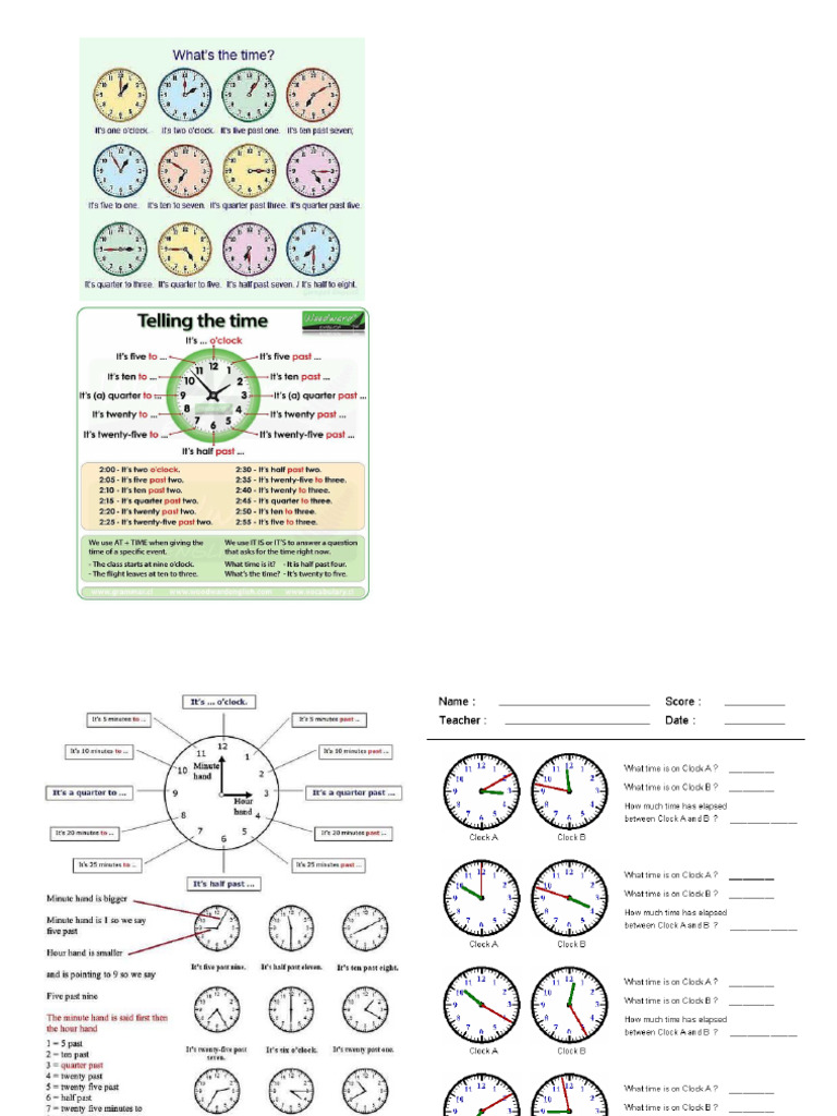 Time Exercise | PDF