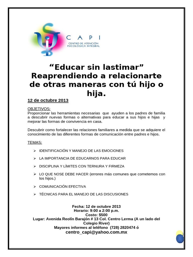 Educar sin Lastimar: Herramientas para Padres | PDF