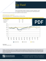 Canadian Value Fund 1QTR 2012