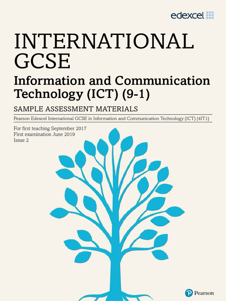 International GCSE ICT Sample Assessment | PDF | Solid State Drive ...