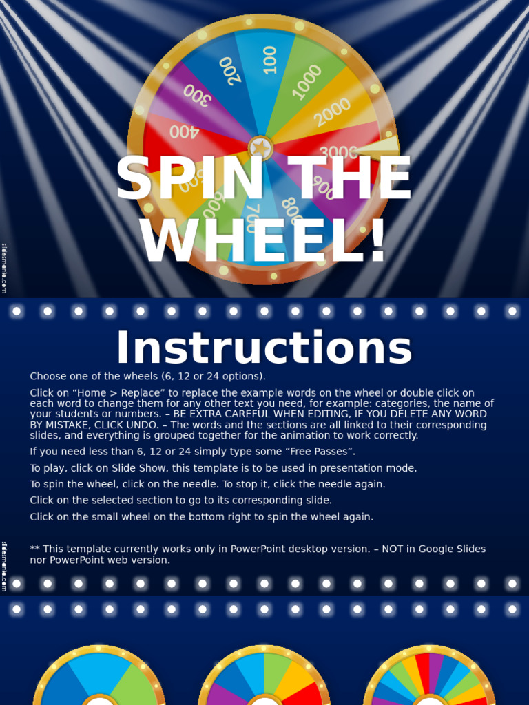 Spin The Wheel | PDF | Linguistics