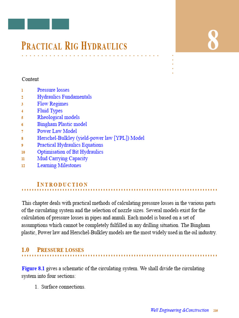Practical Rig Hydraulics Overview | PDF | Reynolds Number | Fluid Dynamics