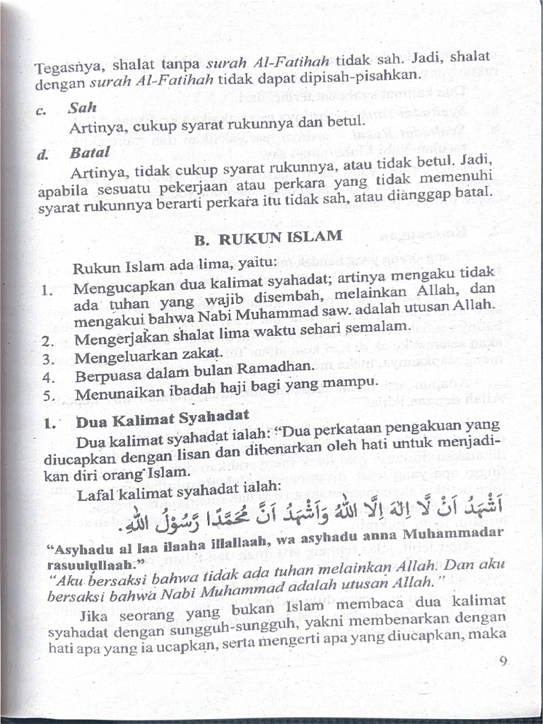 Rukun Islam | PDF