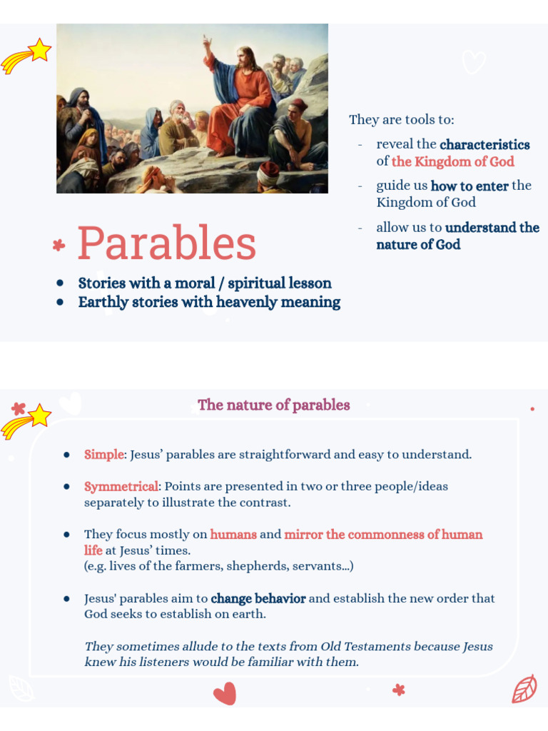 20 Intro To Parables & PB of The Sower | PDF | Christian Belief And ...