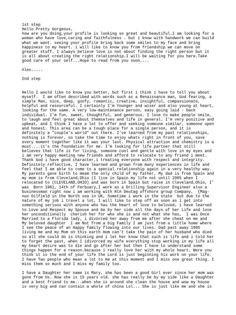 About Me-1 | PDF | Love