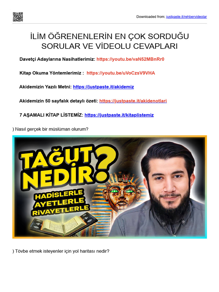 Rehbervideolar Justpasteit | PDF