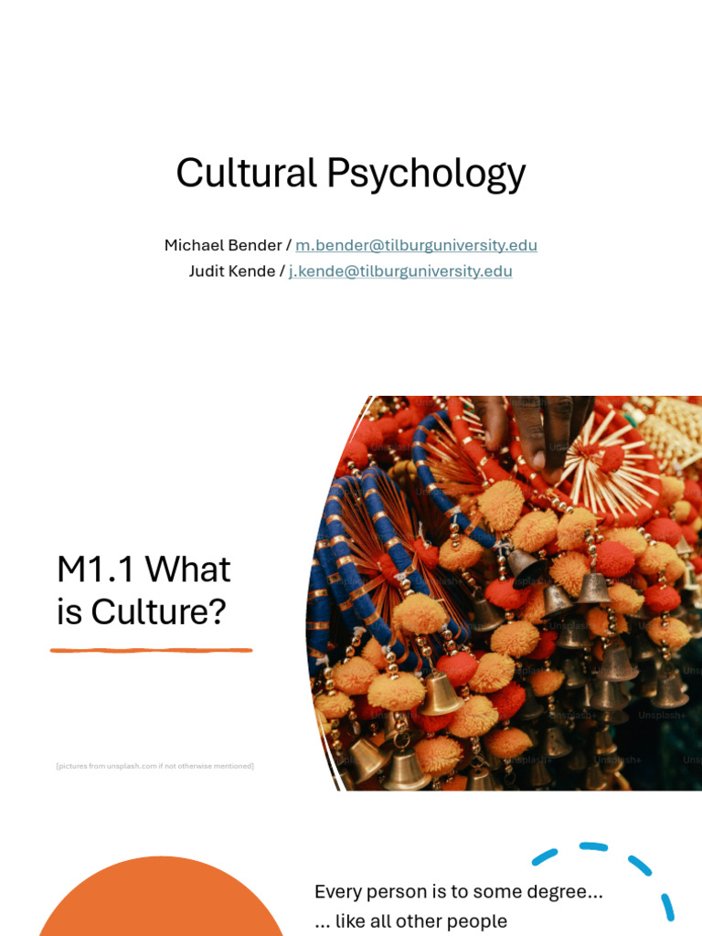 Understanding Cultural Psychology Concepts | PDF | Race (Human ...
