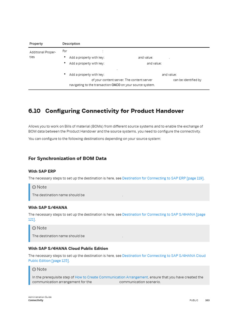 Configuring SAP Connectivity for BOM Data | PDF | Computer Science ...