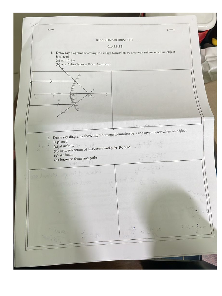 Physics Light Reflection | PDF