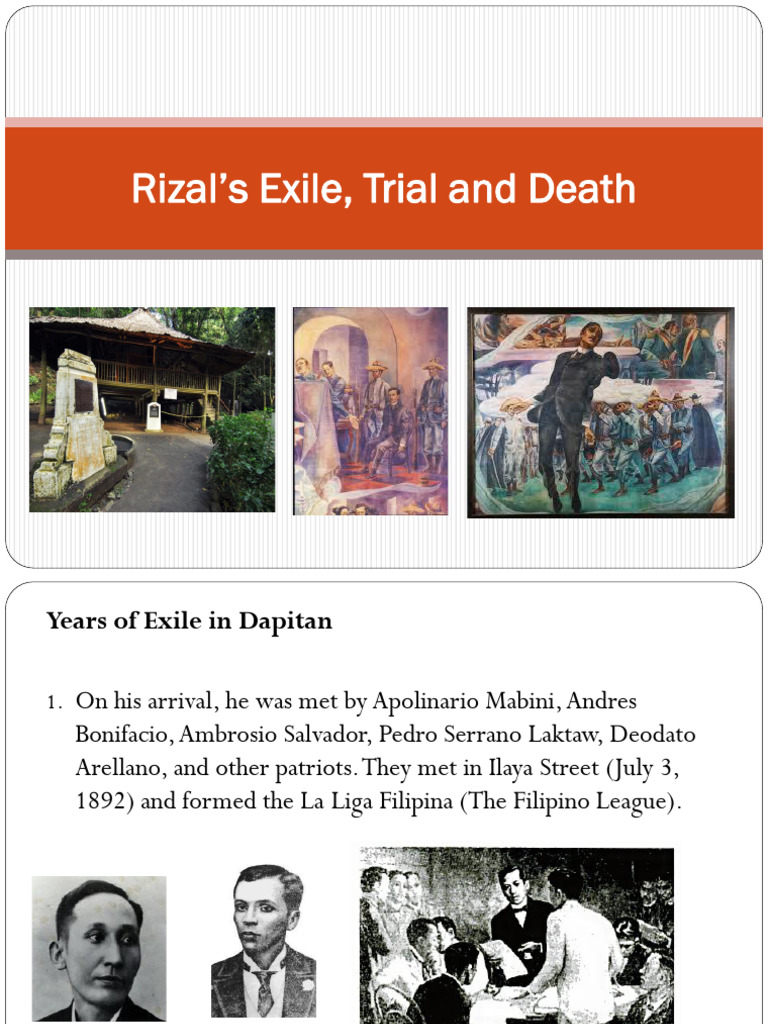 Rizal's Exile, Trial, and Execution | PDF | Spanish East Indies