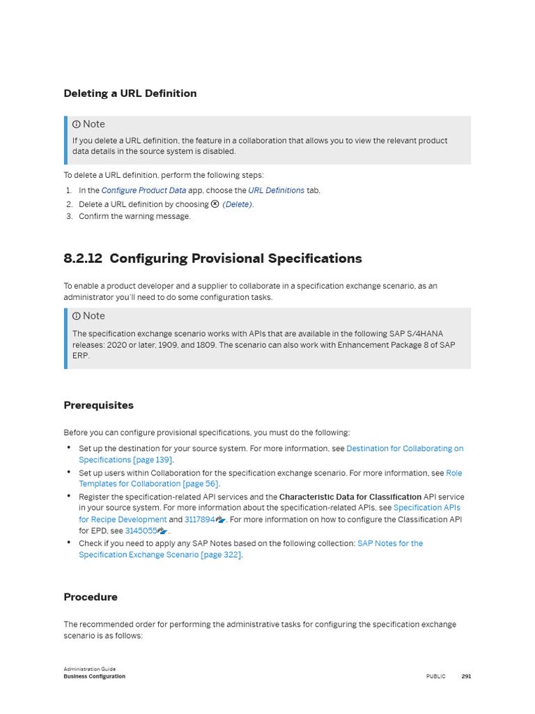 136 Configuring Provisional Specifications | PDF | Product Lifecycle ...
