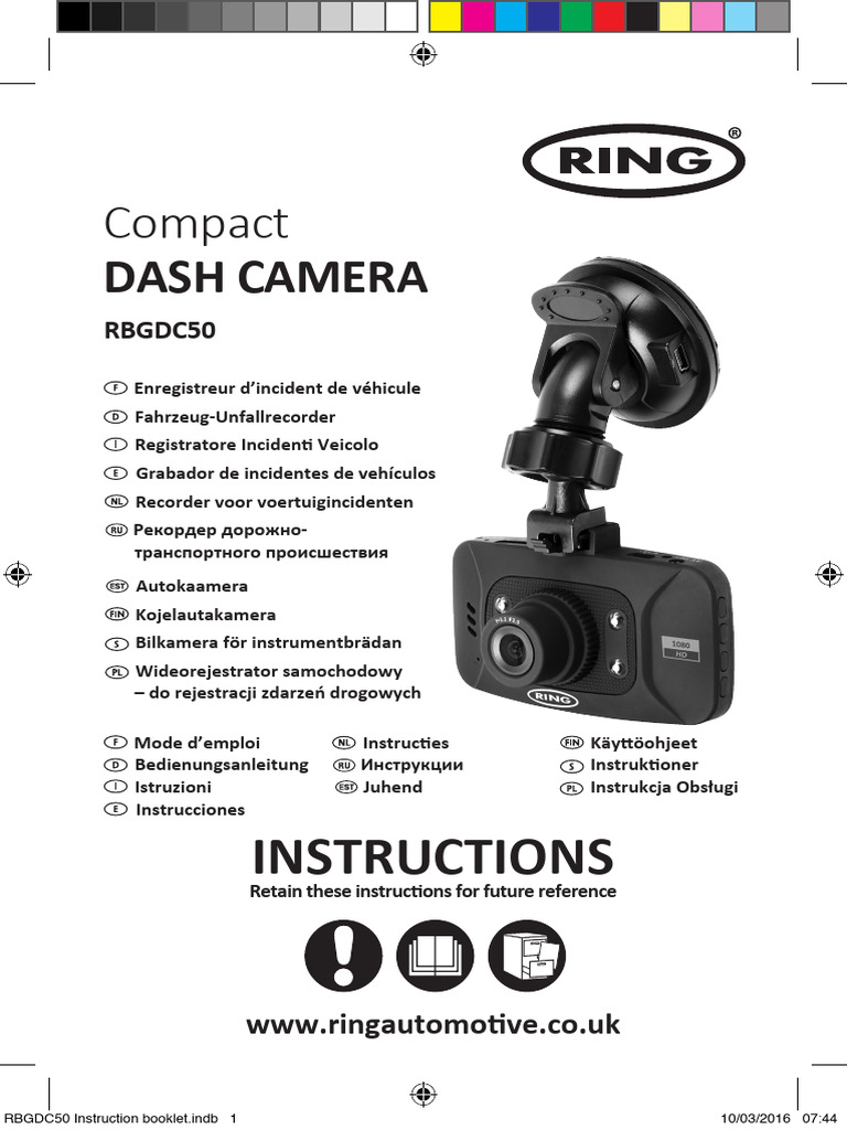 Dash Camera User Guide | PDF | Image Stabilization | Camera