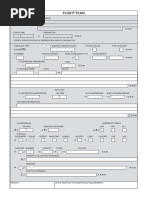 DD Form 1801: Flight Plan Details | PDF