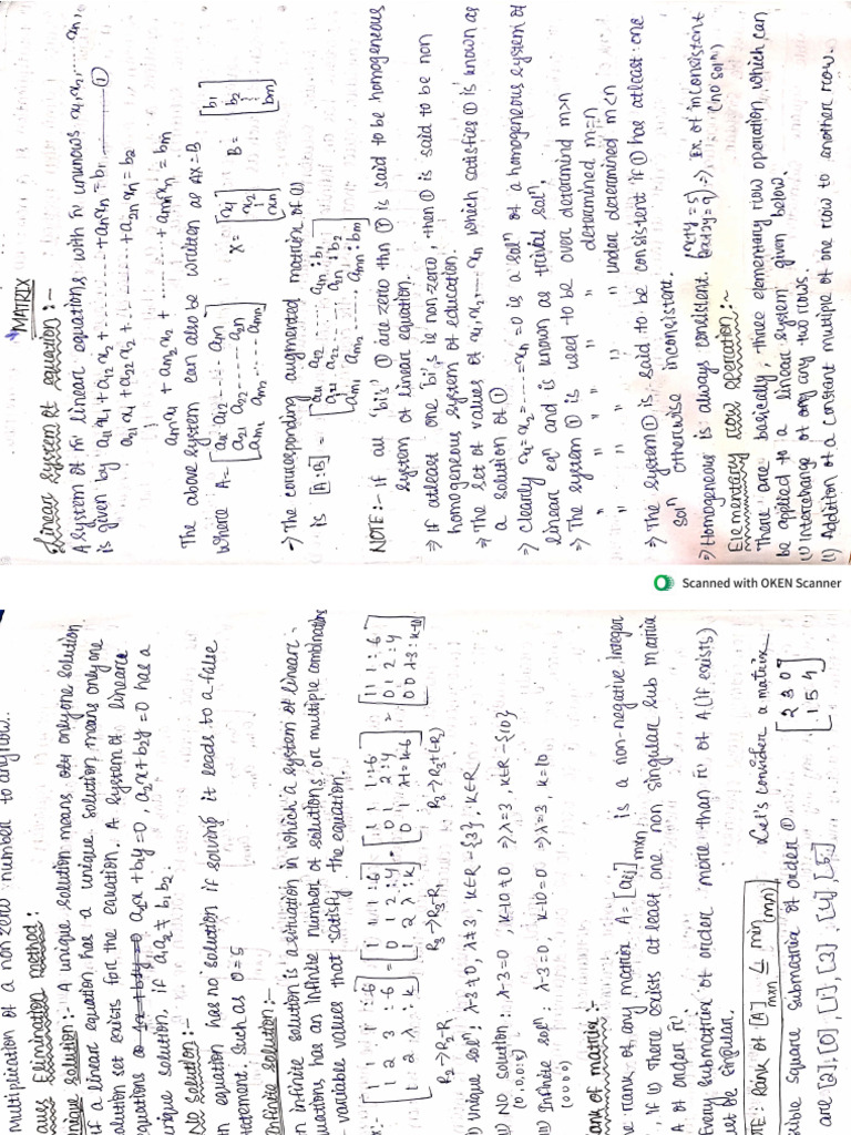 Maths 1st Sem | PDF