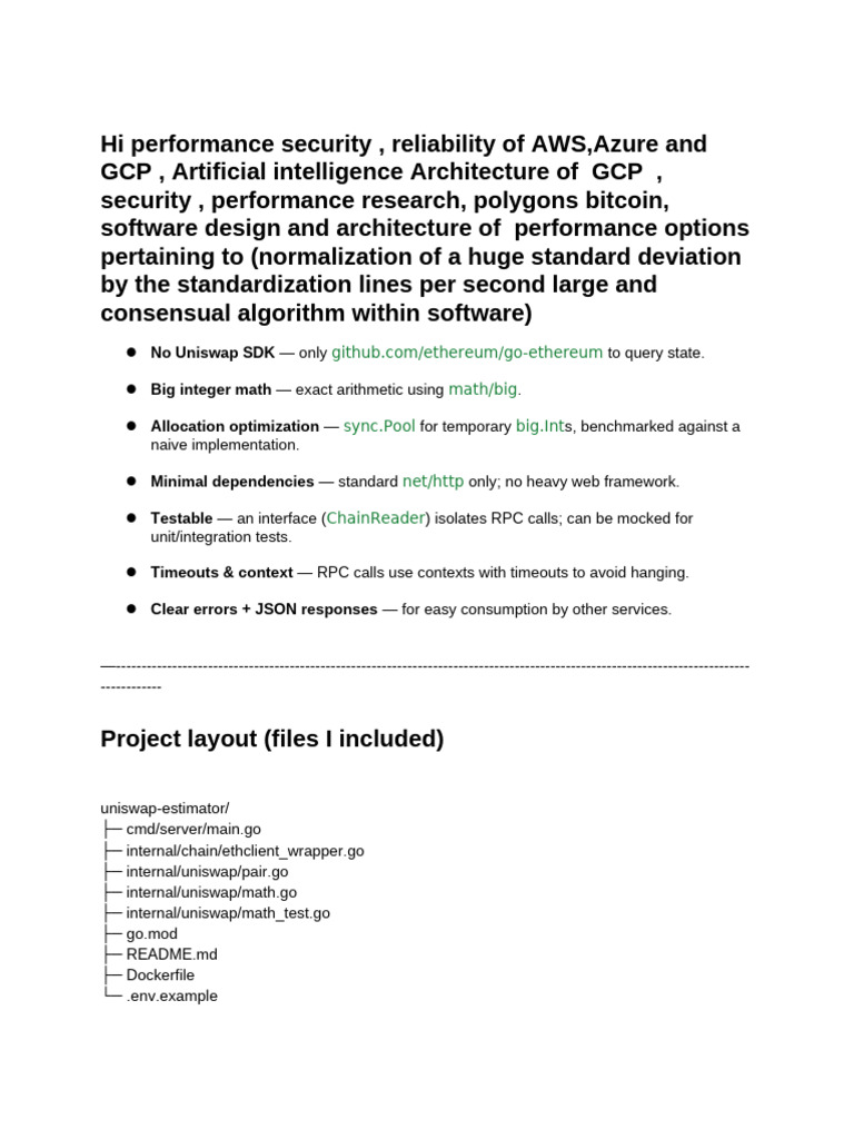 No Uniswap SDK Big Integer Math Allocation Optimization | PDF ...