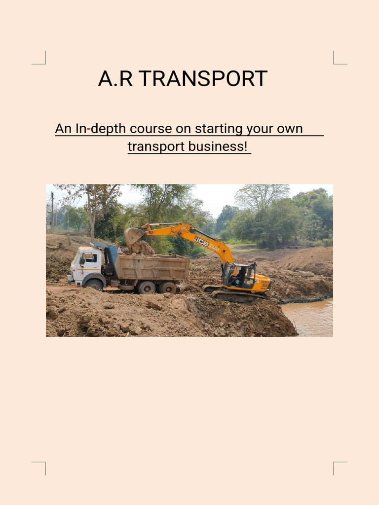 A.R Transport | PDF | Fuel Economy In Automobiles | Salary