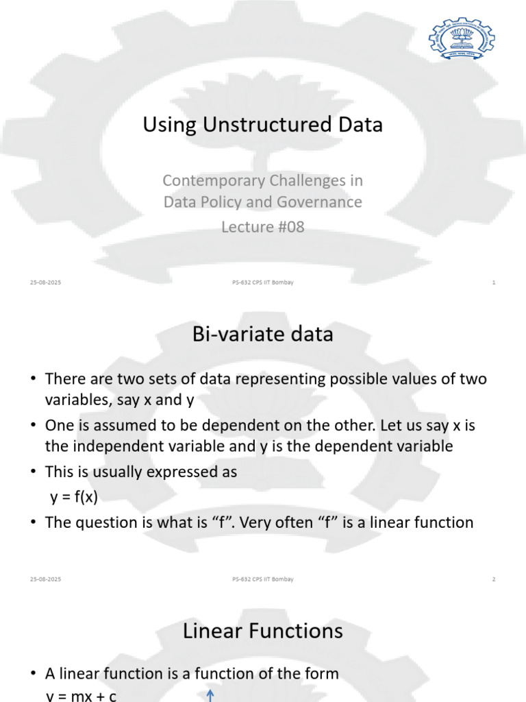 PS632 Lecture 08 Using Unstructured Data | PDF | Logistic Regression ...
