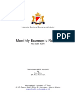 Monthly Economic Report: October 2006