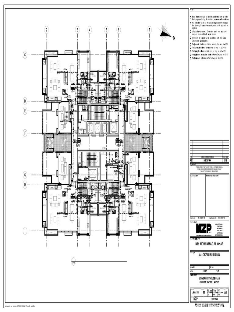 Picture of CH-1120 Lower Penthouse Plan | PDF | Interior Design