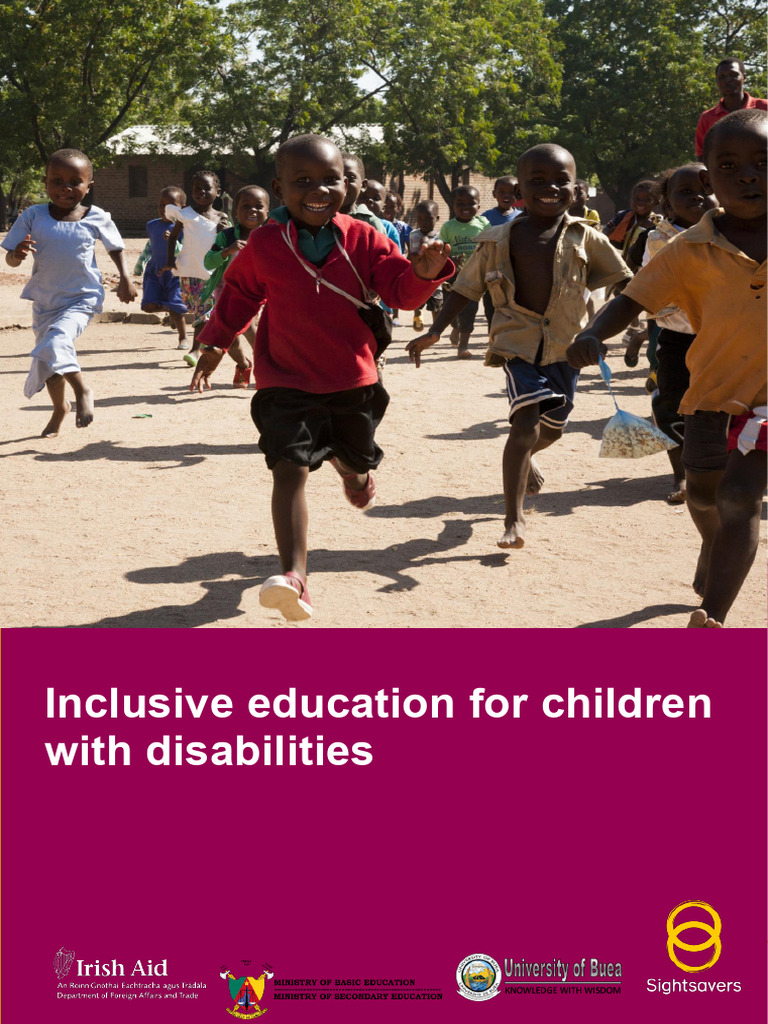 Sightsavers Inclusive Education For Children With Disabilities Teacher ...