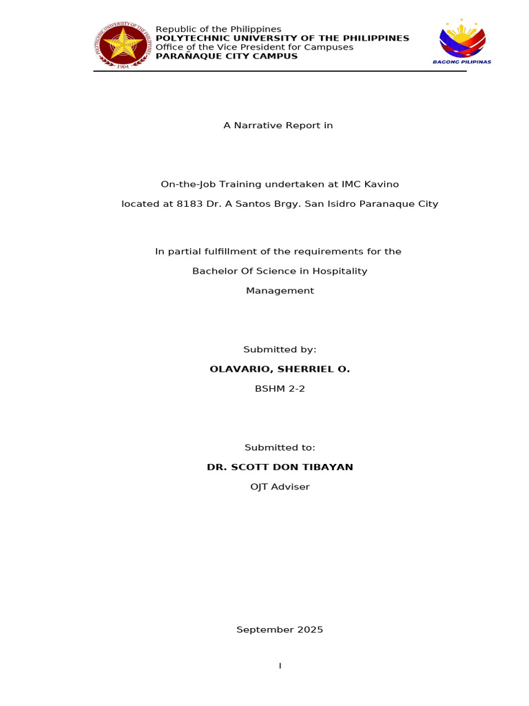 Narrative Portfolio I-V | PDF | Foods | Cuisine