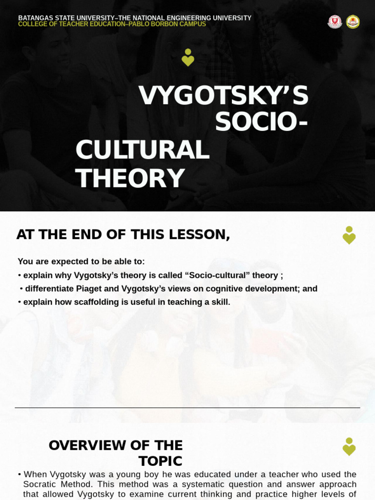 Vygotsky's Socio-Cultural Theory Explained | PDF | Cognitive ...