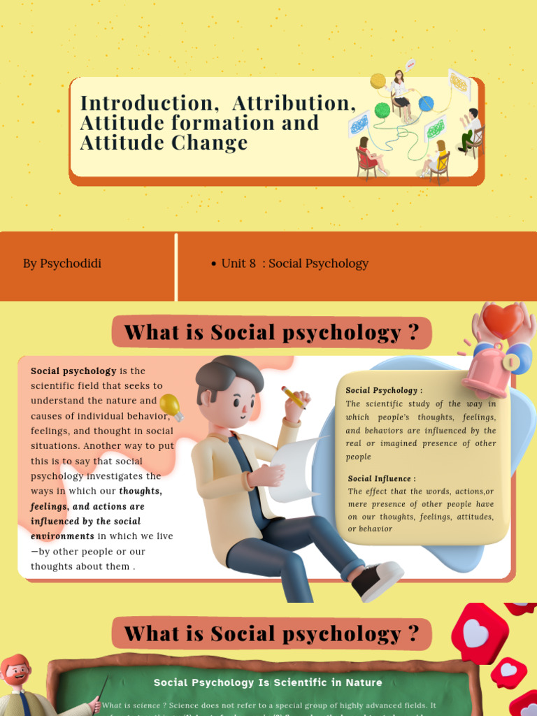 Social Psychology NET JRF 20250920 030254 0000 | PDF | Attitude ...