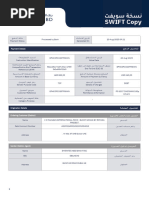 MT 103 Format Specifications Guide | PDF | Payments | Financial Transaction