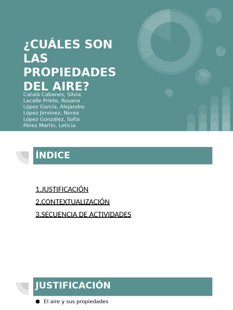Propiedades del aire para 5º de Primaria | PDF | Importar | Gases