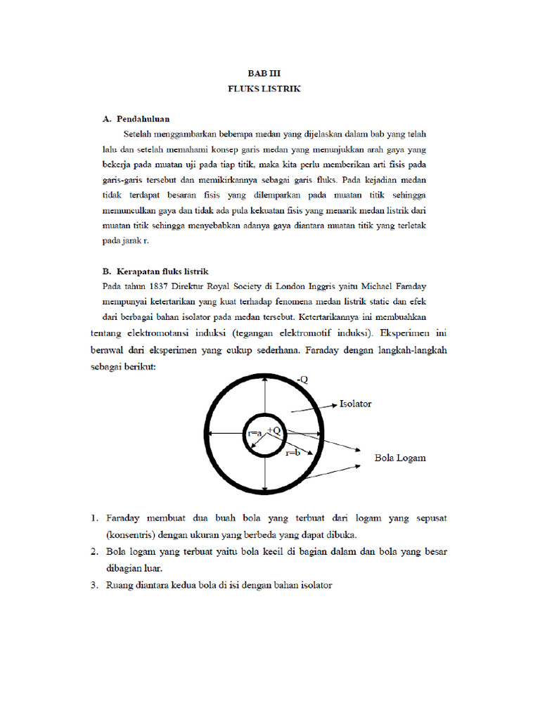 Bab3.fluks Listrik | PDF