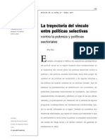 CEPAL Políticas Sociales Selectivas PDF