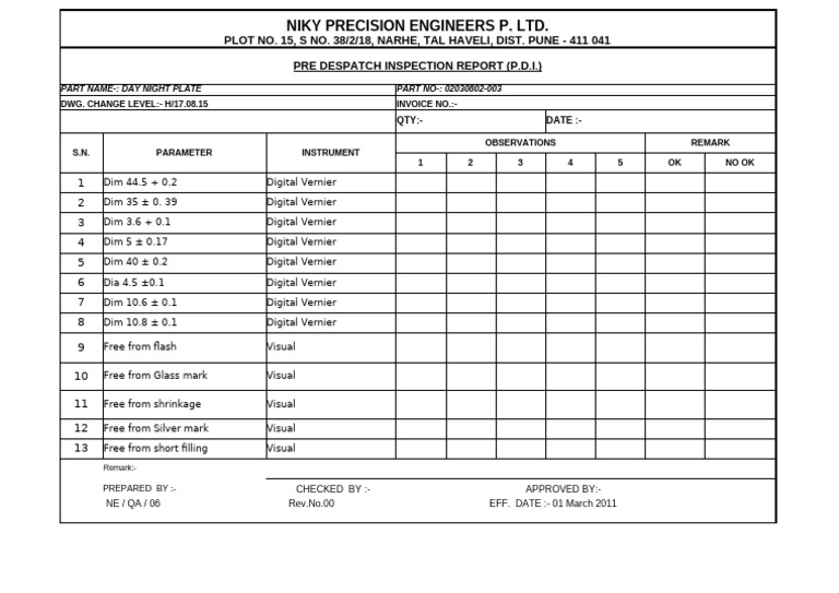 Pdir - Day Night Plate | PDF