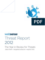 2012 Websense Threat Report