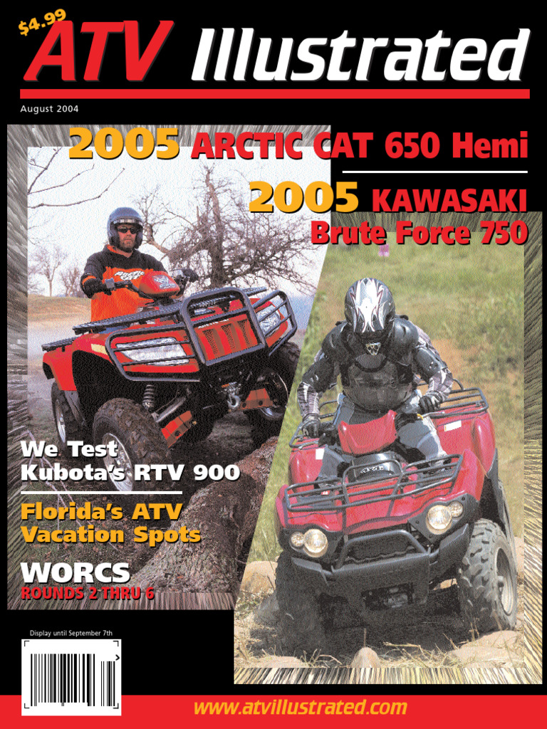 2005 ATV Reviews and Trail Access Issues | PDF | Automotive Industry ...