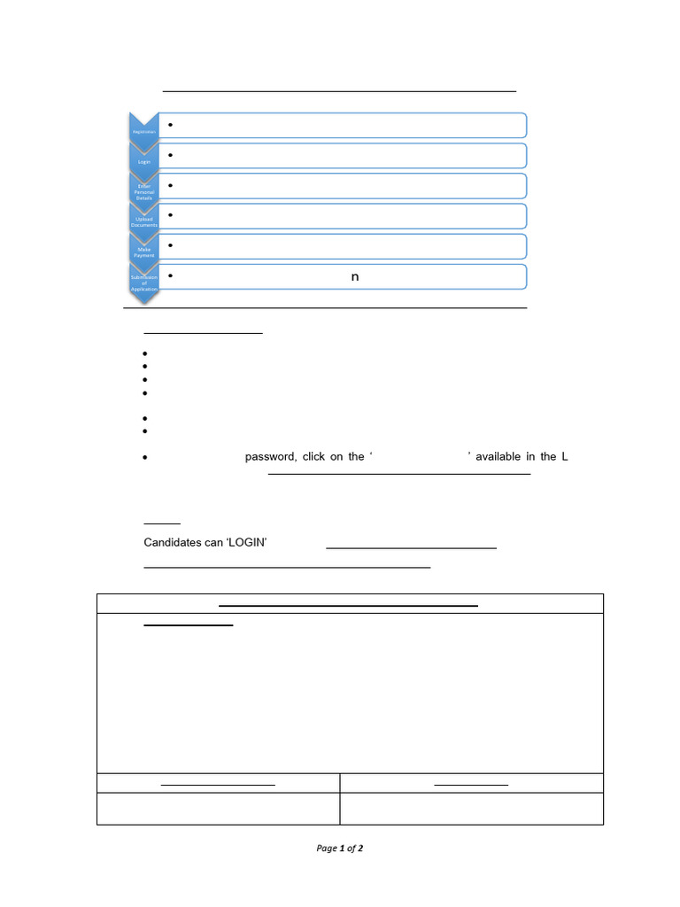 Online Application Instructions Guide | PDF | Doctor Of Medicine