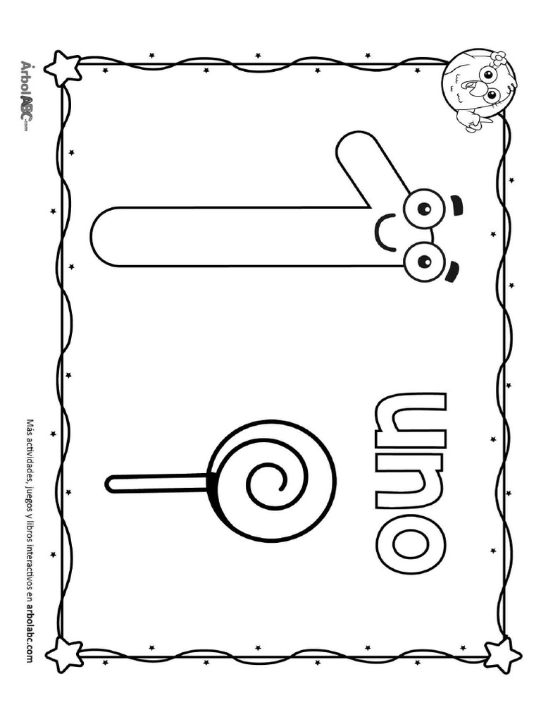 Numero 1 para Rellenar | PDF