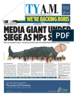 Why We'Re Backing Boris: Media Giant Under Siege As Mps Strike
