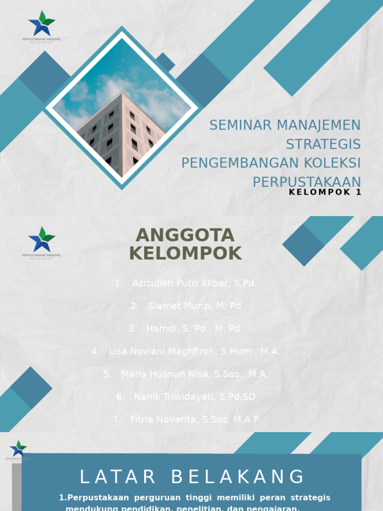 Kelompok 1 Seminar Pelatihan Manajemen III 2024 | PDF