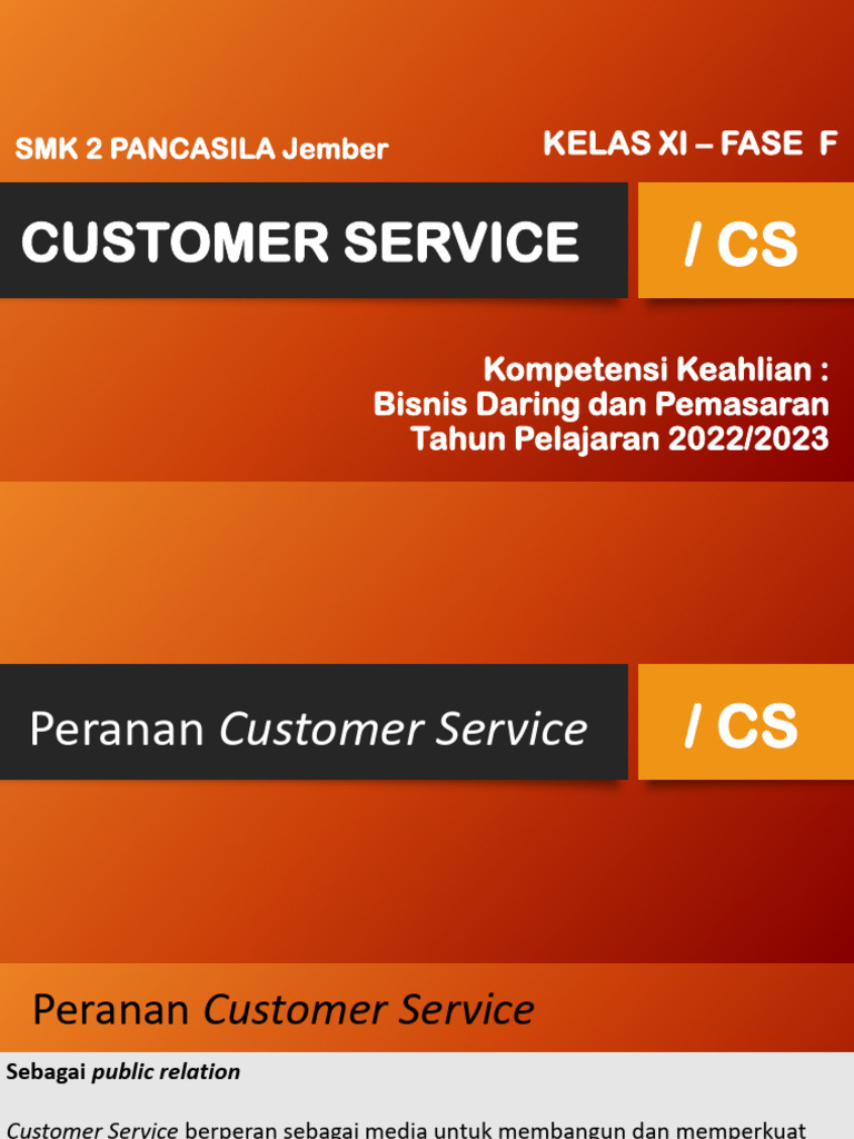 Custumer Srvice 2 | PDF