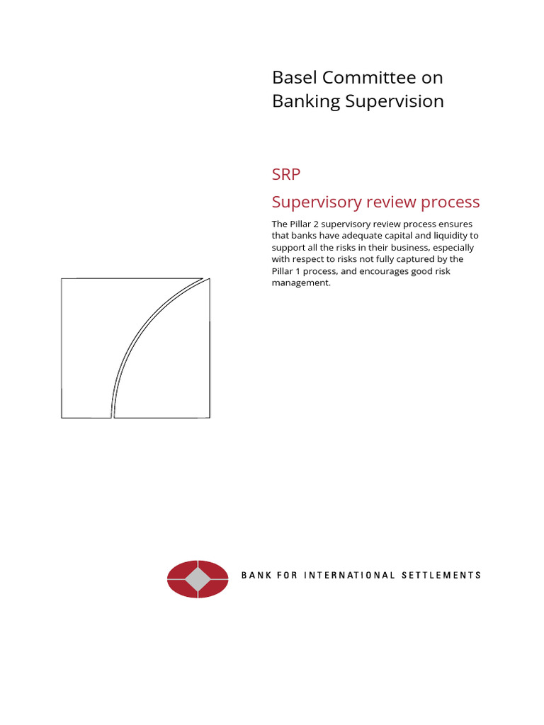 Supervisory Review Process in Banking | PDF | Risk | Internal Control