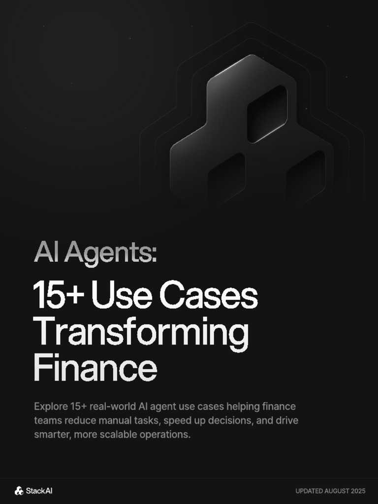 15 Finance Usecases AI Agents | PDF | Artificial Intelligence ...
